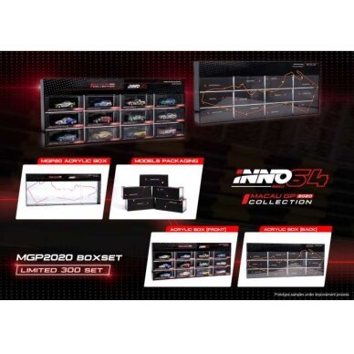 PRE-ORD3R Inno64 Macau Grand Prix Collection 2020 including 12 pieces Box Set with Acrylic case