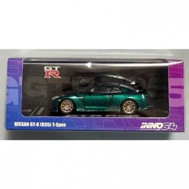 PRE-ORD3R Inno64 Nissan GT-R (R35) T-Spec, midnight purple