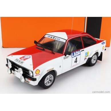 PRE-ORD3R IXO Models 1/18 1977 Ford Escort MK II RS 1800 Marlboro #4 Rally WM 1000 Lakes Rally