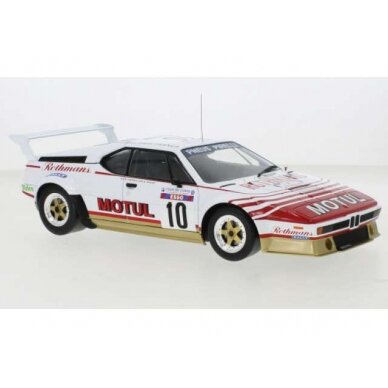 PRE-ORD3R IXO Models Modeliukas 1/18 1982 BMW M1 #10 Rally WM Tour de Corse Darniche/Mahe