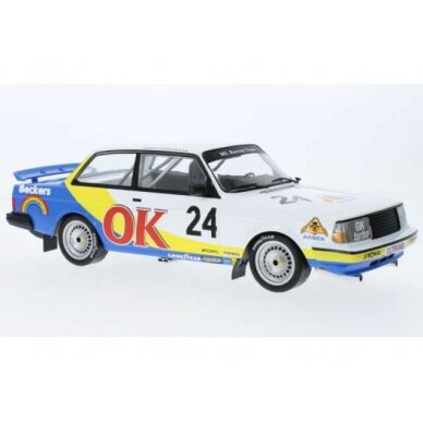 PRE-ORD3R IXO Models 1/18 1985 Volvo 240 Turbo #24 OK DPM Nurburgring P-G Andersson