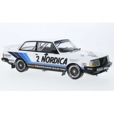 PRE-ORD3R IXO Models 1/18 1986 Volvo 240 Turbo #2 ETCC Brunn Granberg/Lindstrom