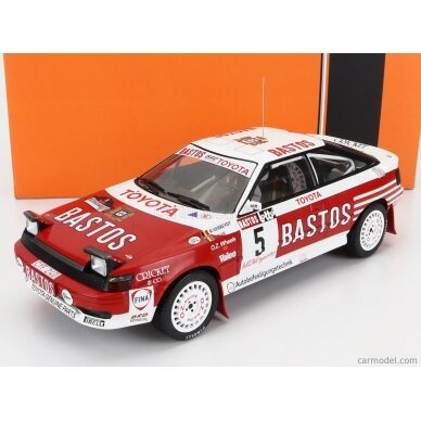 PRE-ORD3R IXO Models 1/18 1990 Toyota Celica GT Four ST165 #5 Rally WM Haspengauw Rally R. Verre...