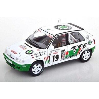 PRE-ORD3R IXO Models Modeliukas 1/18 1995 Skoda Felicia Kit Car #19 Rallye Tour de Corse P.Sibera/P.Gross, ...