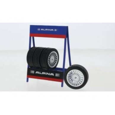 PRE-ORD3R IXO Models Modeliukas 1/18 Alpina set of 4 wheels