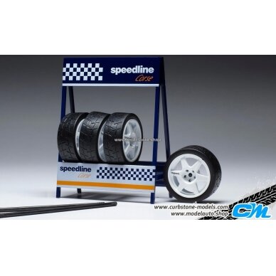 PRE-ORD3R IXO Models Modeliukas 1/18 Speedline set of 4 wheels