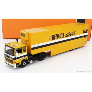 IXO Models Modeliukas 1/43 1960 Berliet TR350, Renault Sport, yellow