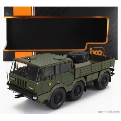 PRE-ORD3R IXO Models Modeliukas 1/43 1968 Tatra 813 6x6 *NVA*, olive green