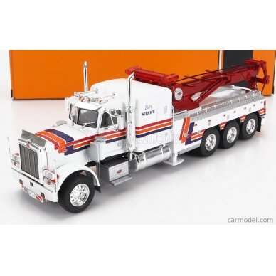 PRE-ORD3R IXO Models 1/43 1970 Peterbilt 359 Wrecker, white/red