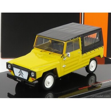 PRE-ORD3R IXO Models Modeliukas 1/43 1975 Citroen Namco Pony, yellow