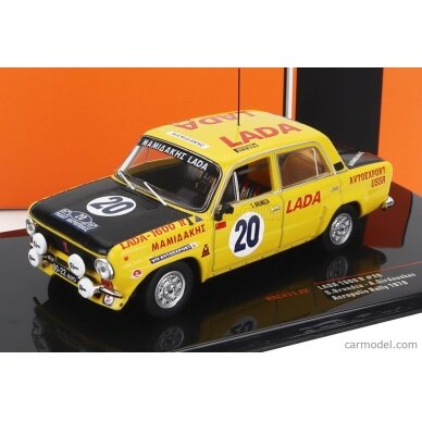 PRE-ORD3R IXO Models Modeliukas 1/43 1978 Lada 1600 #20 Rallye Acropolis S. Brundza/ A. Girdauskas