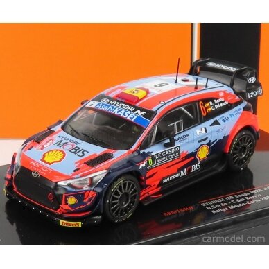 PRE-ORD3R IXO Models 1/43 2021 Hyundai i20 Coupe WRC Hyundai Motorsport N #6 D. Sordo/C. Carrera...