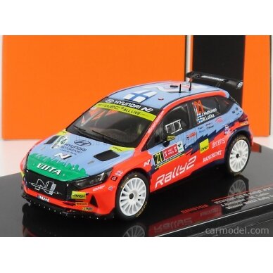 PRE-ORD3R IXO Models Modeliukas 1/43 2021 Hyundai i20 N Rally 2 #21 J. Huttunen/m. Lukka Rally WM Rally Ypr...