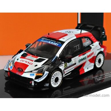 PRE-ORD3R IXO Models Modeliukas 1/43 2021 Toyota Yaris WRC Toyota Gazoo Racing #33 E. Evans/S. Martin DMG M...