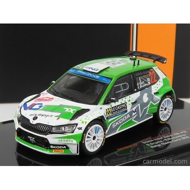 PRE-ORD3R IXO Models Modeliukas 1/43 2022 Skoda Fabia Rally 2 Evo #22 N. Gryazin/K. Aleksandrov WRC Rally M...