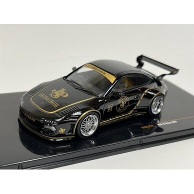 PRE-ORD3R IXO Models 1/43 Porsche Old and New 997 #23 John Player Special, black