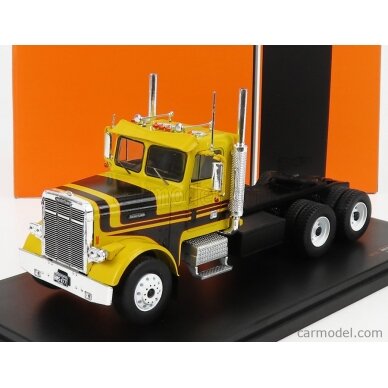 PRE-ORD3R IXO Models 1977 Freightliner FLC 120 64 T, yellow