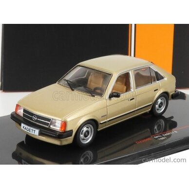 PRE-ORD3R IXO Models Modeliukas 1981 Opel Kadett D, beige metallic