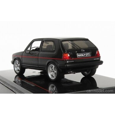 PRE-ORD3R IXO Models 1984 Volkswagen Golf II GTI, metallic black/red