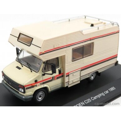 IXO Models Modeliukas 1985 Citroen C25 Camping Car, white