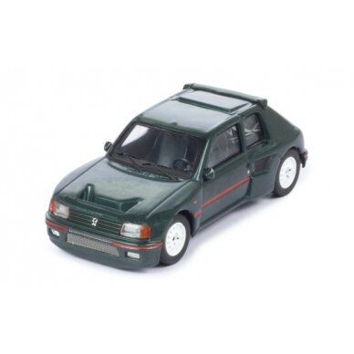 PRE-ORD3R IXO Models 1987 Peugeot 205 T16 Custom, metallic dark grey