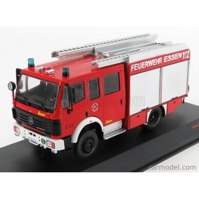 IXO Models Modeliukas 1995 Mercedes LF16 *Feuerwehr Essen*, red