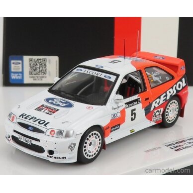 PRE-ORD3R IXO Models Modeliukas 1997 Ford Escort WRC #5 Repsol Rally WM Rac Rally 25th Anniversary Edition ...