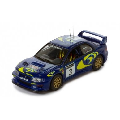 PRE-ORD3R IXO Models Modeliukas 1997 Subaru Impreza S5 WRC #3 Rally WM RAC Rally 25th annyversary Edition M...