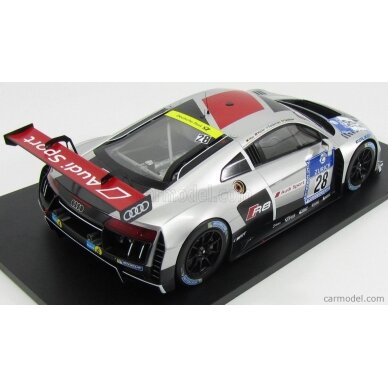 PRE-ORD3R IXO Models 2016 Audi R8 LMS #28 Nurburgring, silver