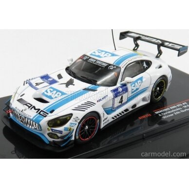 PRE-ORD3R IXO Models 2016 Mercedes AMG GT3 Team Black Falcon Winner 24hr Nürburging A.Christodou...