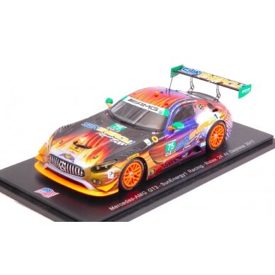 IXO Models Modeliukas 2017 Mercedes Benz AMG GT3 #75 Sun Energy1 Racing 24hrs Daytona Engel/Habul...