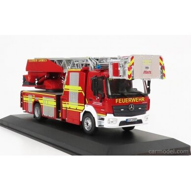 PRE-ORD3R IXO Models Modeliukas Mercedes Atego DLK 23/12 Metz *FF Garmisch Patenkirchen*, red/yellow