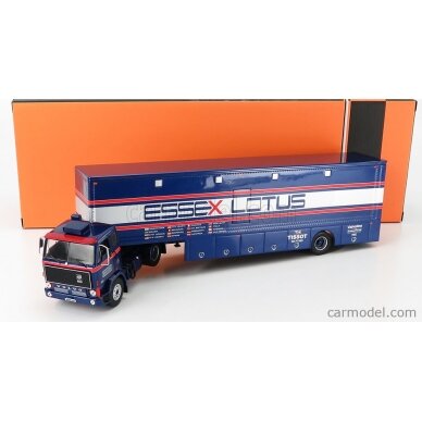 IXO Models Modeliukas Volvo F89 *Essex Lotus Race Transport*, blue