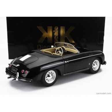 PRE-ORD3R KK Scale 1/12 1955 Porsche 356 A Speedster, black