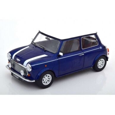 PRE-ORD3R KK Scale Modeliukas 1/12 Mini Cooper, blue/white