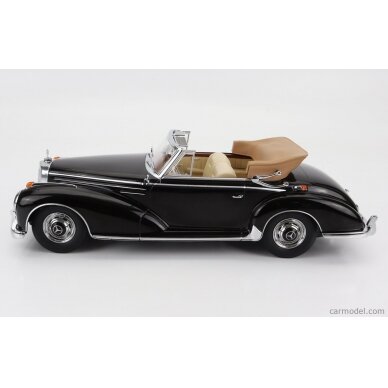 PRE-ORD3R KK Scale Modeliukas 1/18 1957 Mercedes Benz 300 SC W188 Cabrio, black