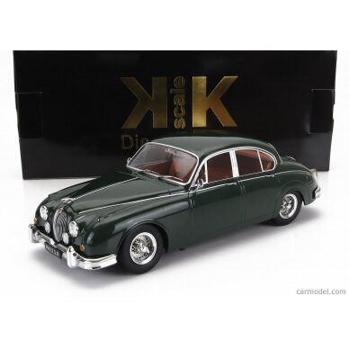 PRE-ORD3R KK Scale Modeliukas 1/18 1959 Jaguar MK II 3.8 LHD, darkgreen