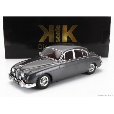 PRE-ORD3R KK Scale 1/18 1959 Jaguar MK II 3.8 LHD, darkgrey-metallic