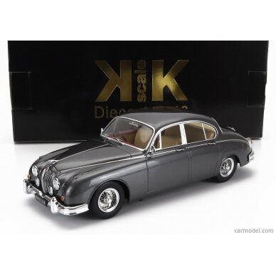 PRE-ORD3R KK Scale Modeliukas 1/18 1959 Jaguar MK II 3.8 RHD, darkgrey-metallic