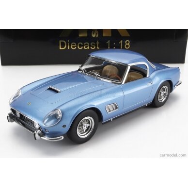 PRE-ORD3R KK Scale Modeliukas 1/18 1960 Ferrari 250 GT Califonia Spyder, light blue