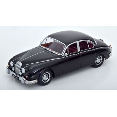 PRE-ORD3R KK Scale Modeliukas 1/18 1962 Daimler 250 V6 *LHD*, black with darkred interieur