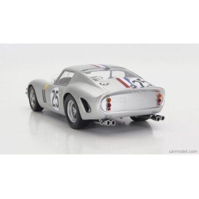 PRE-ORD3R KK Scale Modeliukas 1/18 1963 Ferrari 250 GTO #25 Le Mans, grey