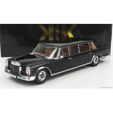 PRE-ORD3R KK Scale Modeliukas 1/18 1964 Mercedes Benz 600 LWB W100 Pullman, black