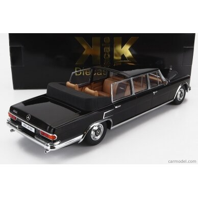 PRE-ORD3R KK Scale 1/18 1964 Mercedes Benz 600 W100 Landaulet, black