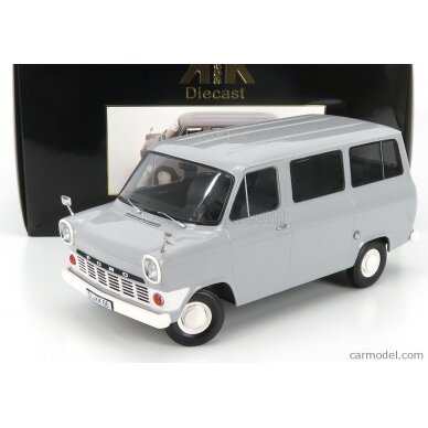 PRE-ORD3R KK Scale Modeliukas 1/18 1965 Ford Transit, light grey