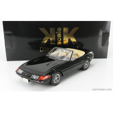 PRE-ORD3R KK Scale 1/18 1969 Ferrari 365 GTB Daytona Spyder, black