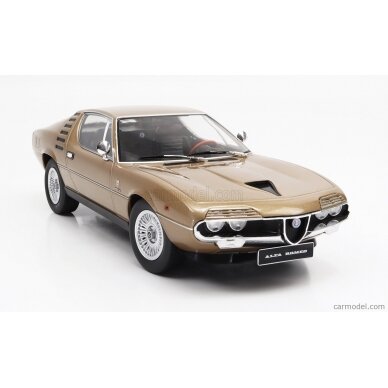 PRE-ORD3R KK Scale Modeliukas 1/18 1970 Alfa Romeo Montreal, gold