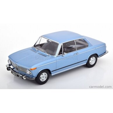 PRE-ORD3R KK Scale 1/18 1971 BMW 2002 ti 1.Serie, lightblue metallic