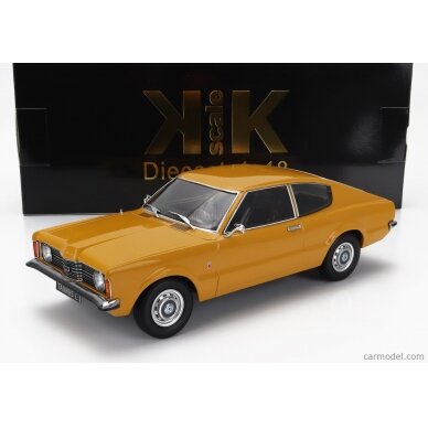 PRE-ORD3R KK Scale 1/18 1971 Ford Taunus L Coupe, ockre