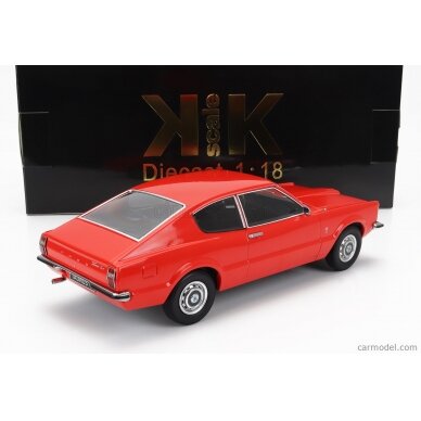 PRE-ORD3R KK Scale Modeliukas 1/18 1971 Ford Taunus L Coupe, red